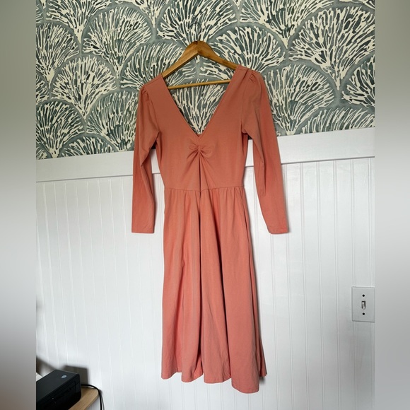 Pink KristinIt Pina Ballet Dress Knee Length, V-neck, in Women’s Small - Picture 4 of 5